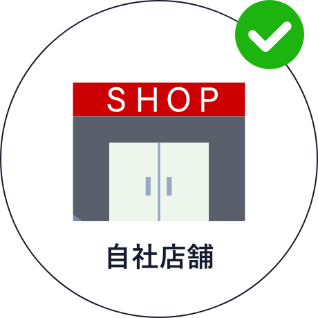 自社店舗