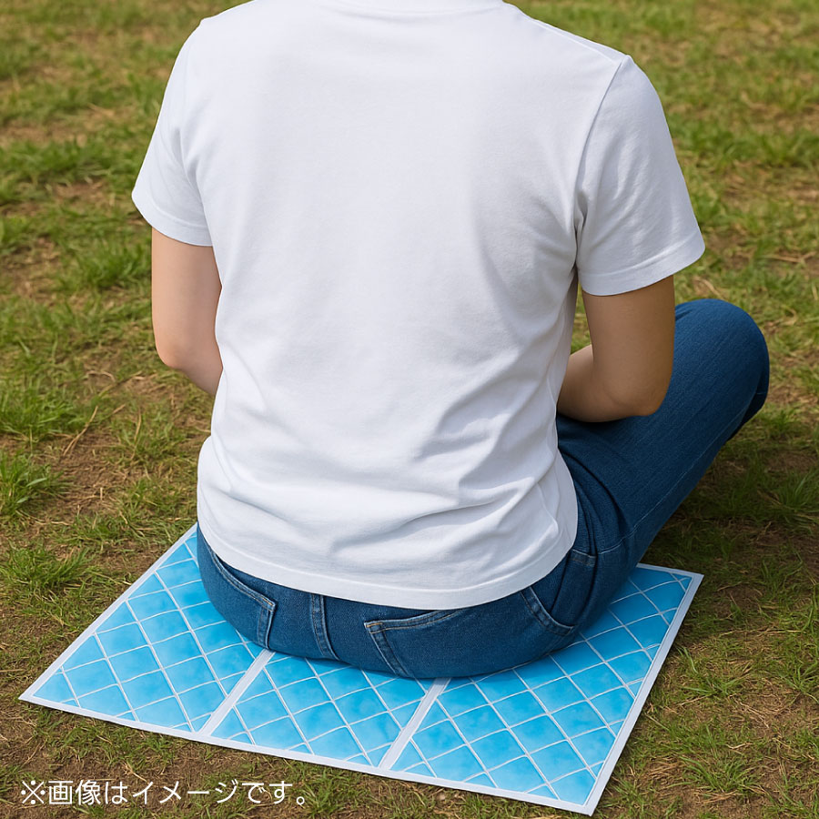 繰り返し使えるアイス敷パット｜EVAポーチ付き