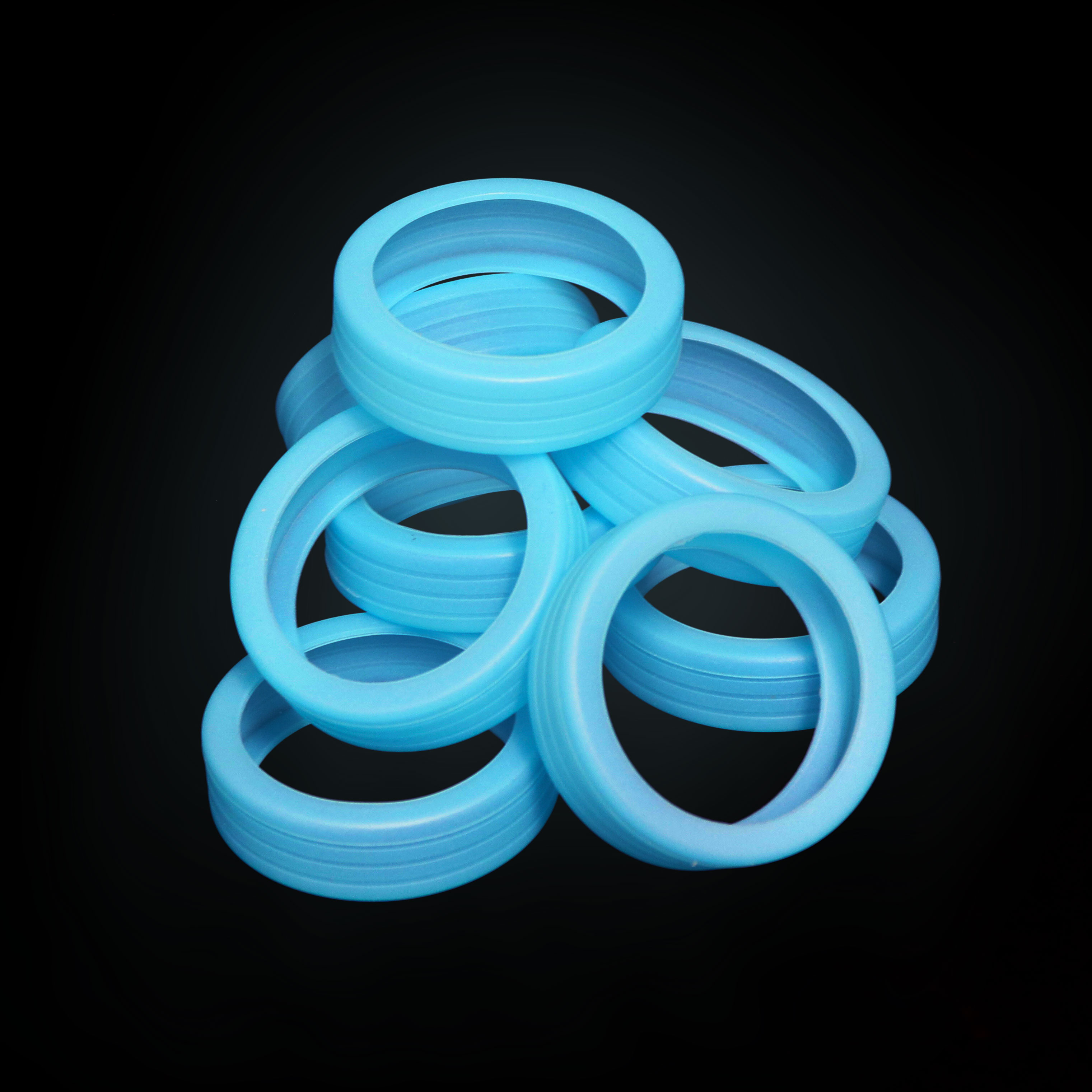 gowell(ゴーウェル)蓄光キャスターカバー 8個セット|全2カラー