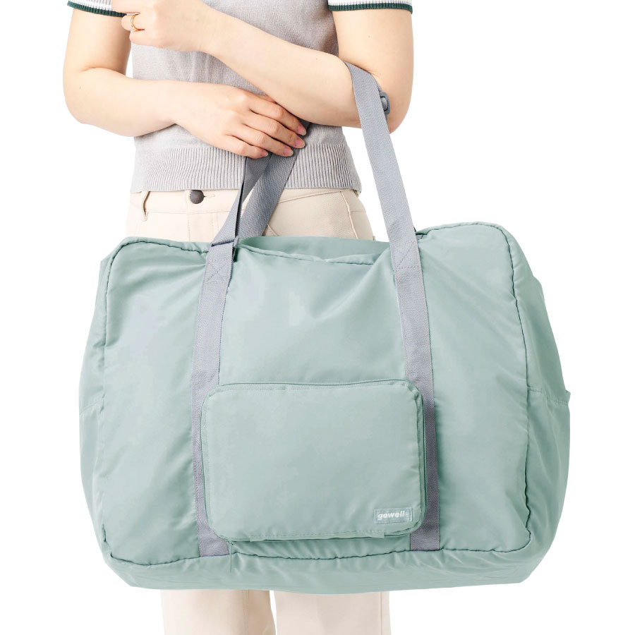 小さくたためて大容量に使えるキャリーオンバッグ 45L｜全4カラー