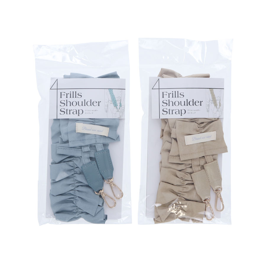 フリルショルダーストラップ｜全2カラー