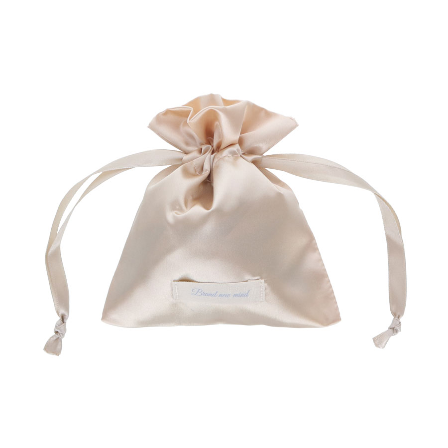 ポーチ付きシルク枕カバー｜全2カラー