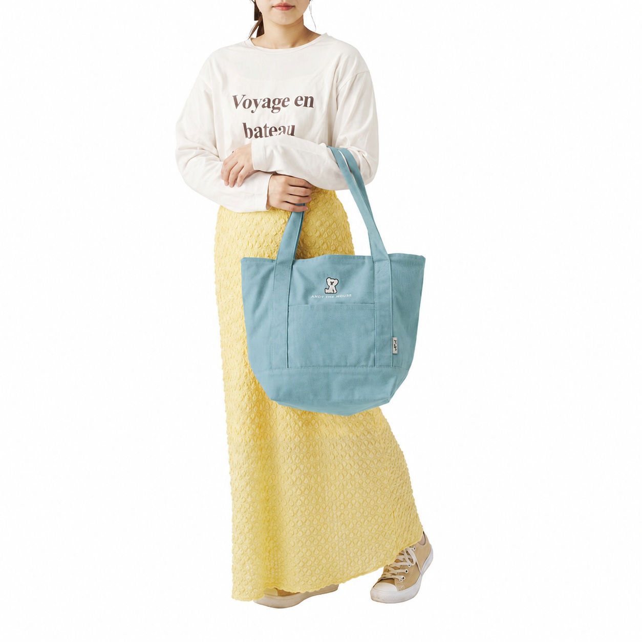 50%OFF】ねずみのANDY キャリーオントート | トラベルグッズgowell