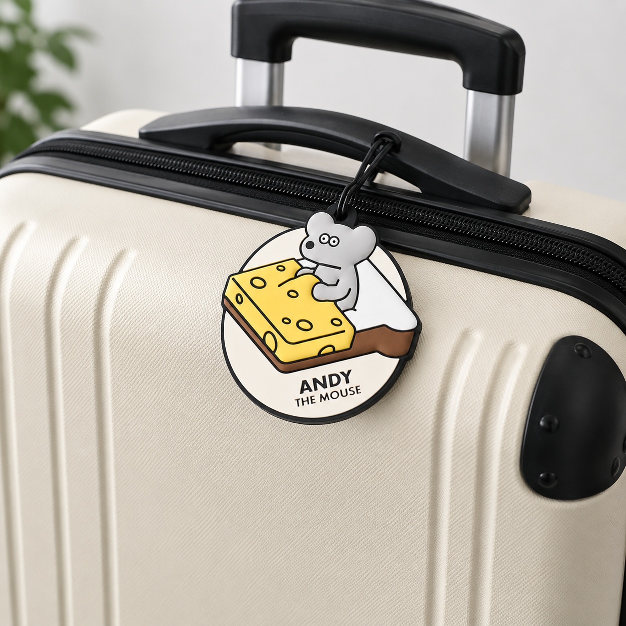 50%OFF】ねずみのANDY ラゲッジ・ネームタグ｜食パンベッド | トラベル