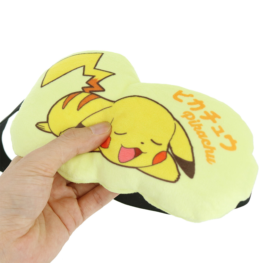 ＜数量限定 先行販売＞ポケモン もちもちアイマスク 新柄｜ピカチュウ