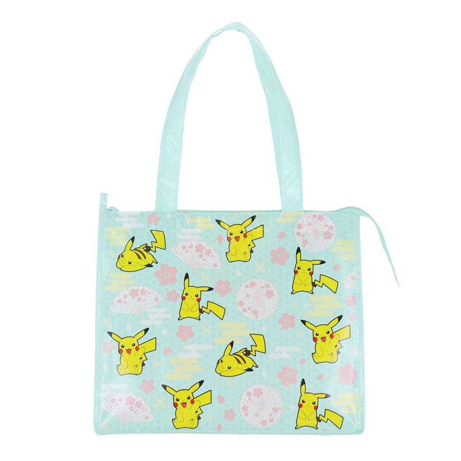 ポケモン キャリーオンできるお土産バッグ｜和柄パステル ピカチュウ