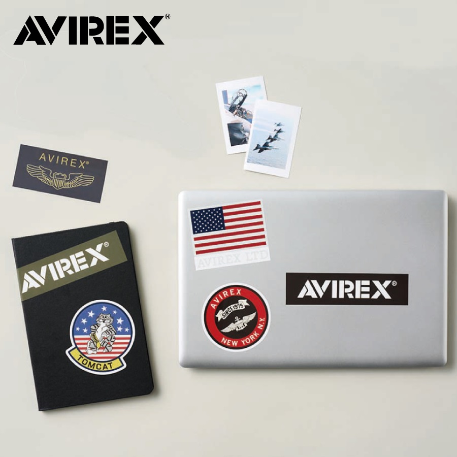 AVIREX(アビレックス) スーツケース ステッカー 3枚セット