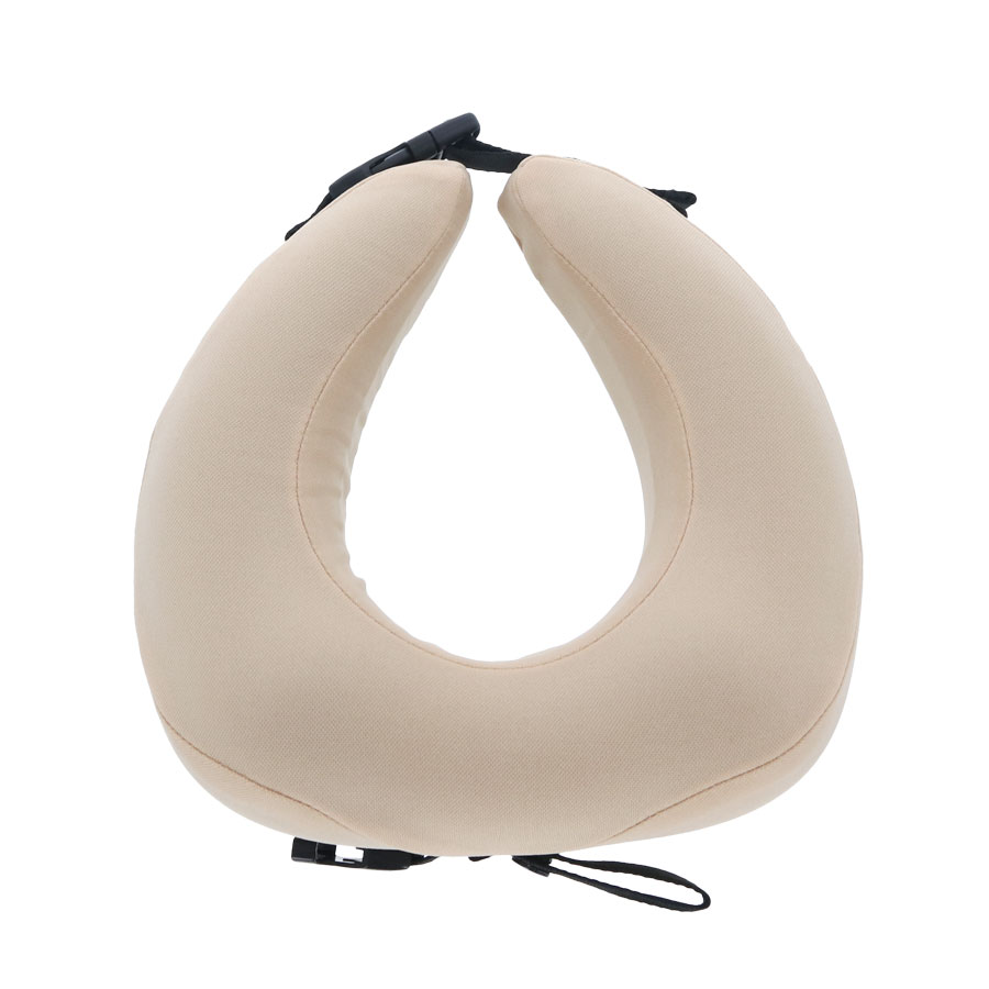 ポーチ付き低反発ネックピロー｜全2カラー