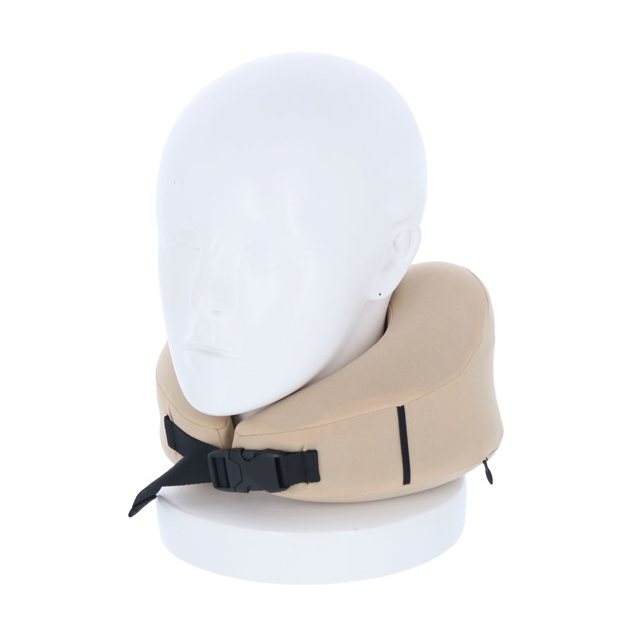 ポーチ付き低反発ネックピロー｜全2カラー