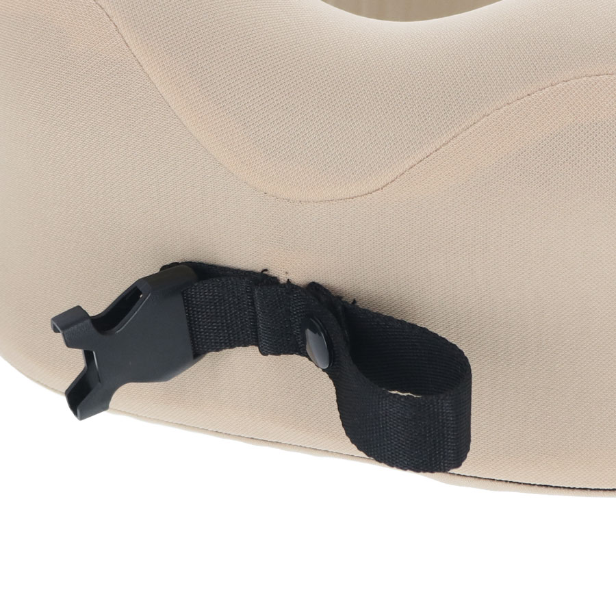 ポーチ付き低反発ネックピロー｜全2カラー