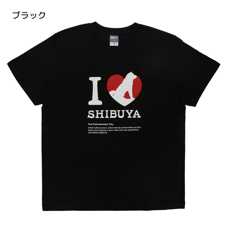 I LOVE SHIBUYA コットンTシャツ|全2カラー