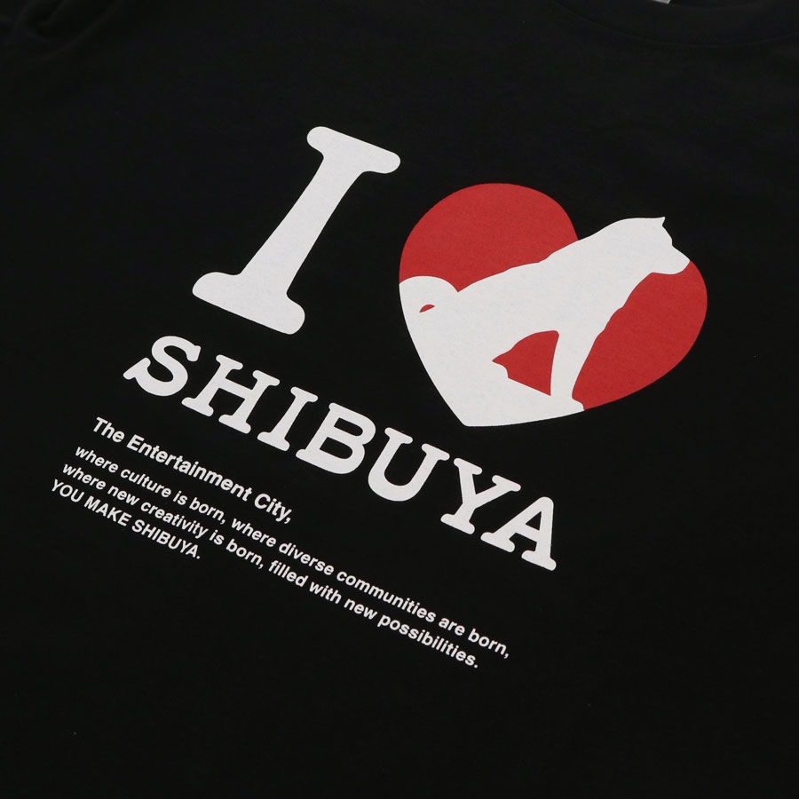 I LOVE SHIBUYA コットンTシャツ|全2カラー