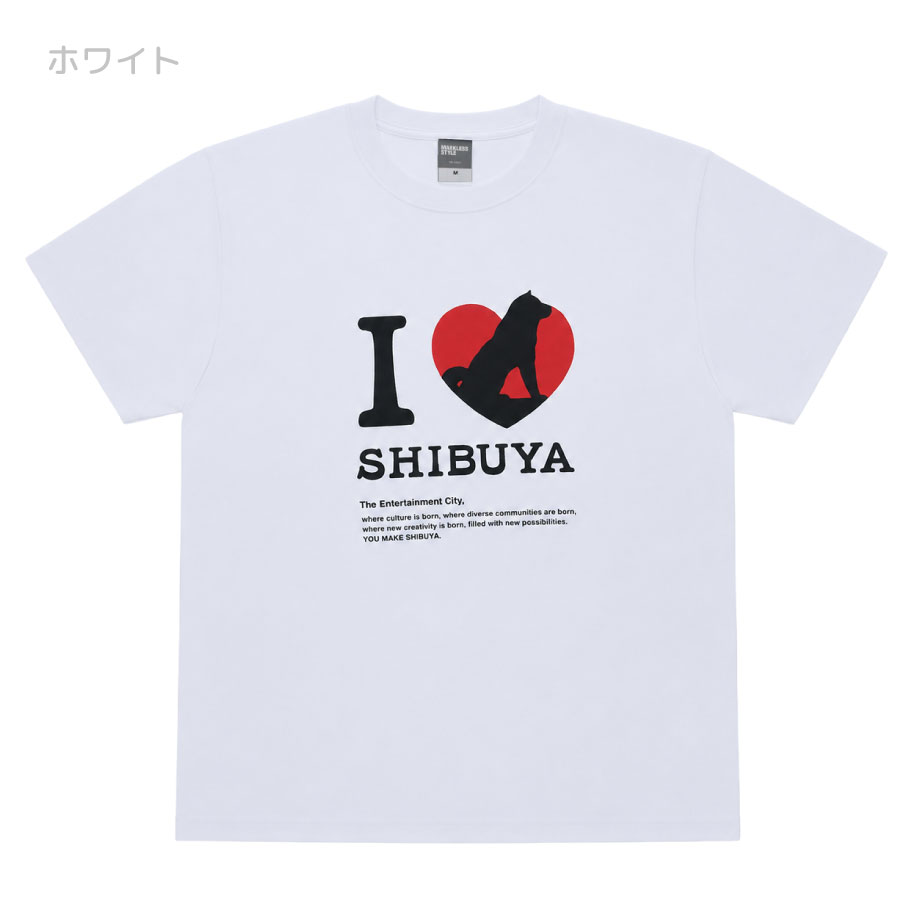I LOVE SHIBUYA コットンTシャツ|全2カラー