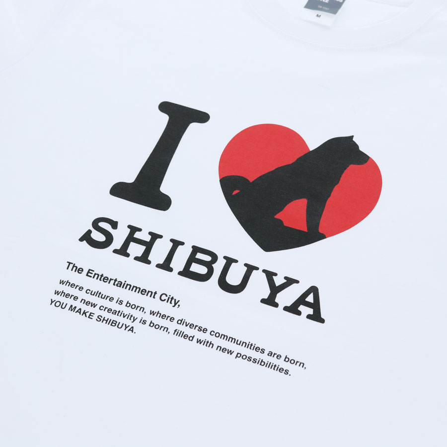 I LOVE SHIBUYA コットンTシャツ|全2カラー