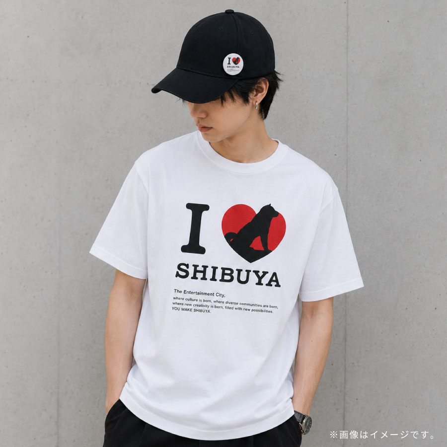 I LOVE SHIBUYA コットンTシャツ|全2カラー