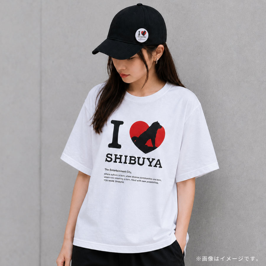 I LOVE SHIBUYA コットンTシャツ|全2カラー