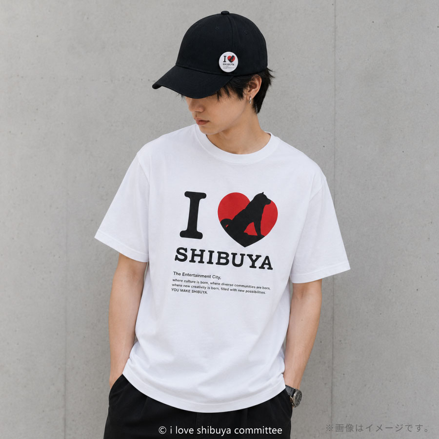 I LOVE SHIBUYA コットンTシャツ|全2カラー