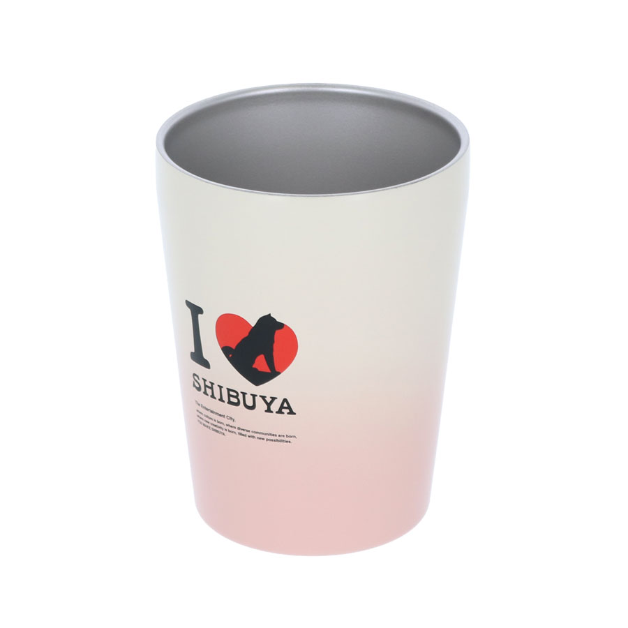 I LOVE SHIBUYA グラデーションサーモタンブラー330ml|全2カラー