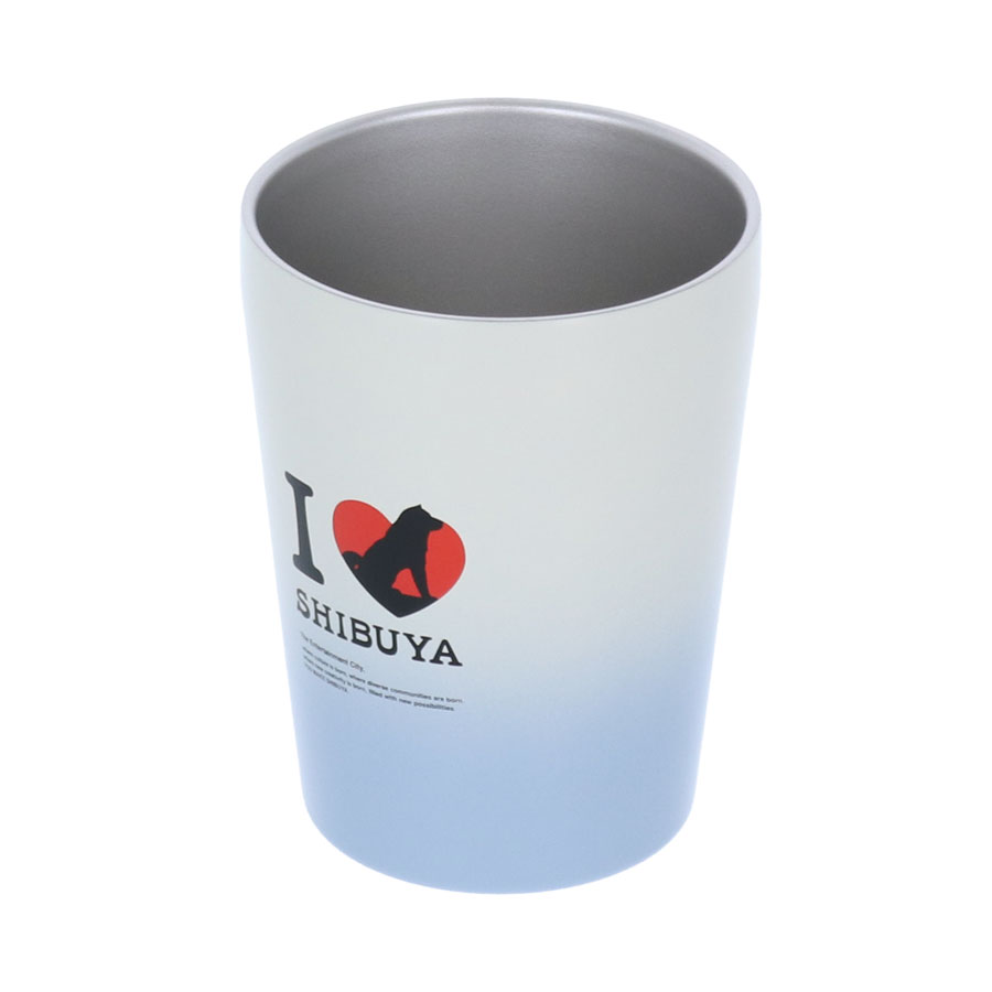 I LOVE SHIBUYA グラデーションサーモタンブラー330ml|全2カラー