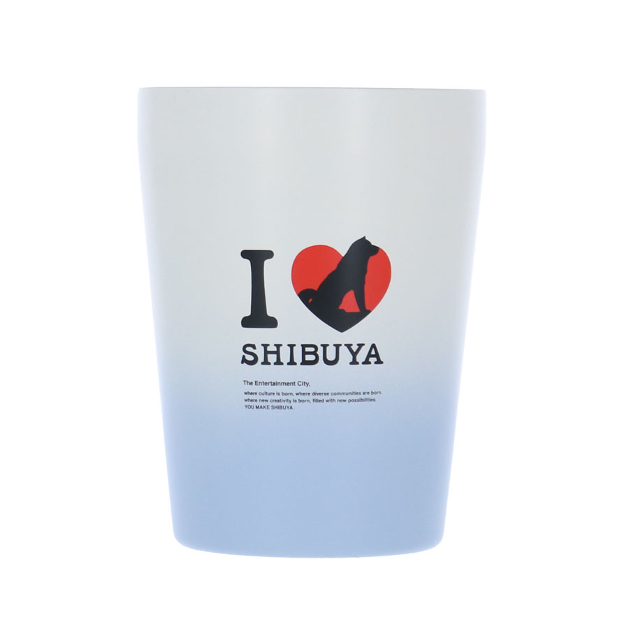 I LOVE SHIBUYA グラデーションサーモタンブラー330ml|全2カラー