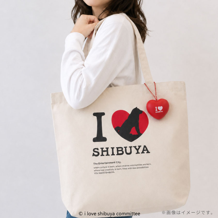 I LOVE SHIBUYA サインボール(ハート型)