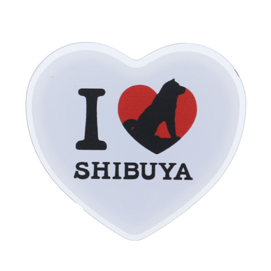 I LOVE SHIBUYA アクリルマグネット ハート
