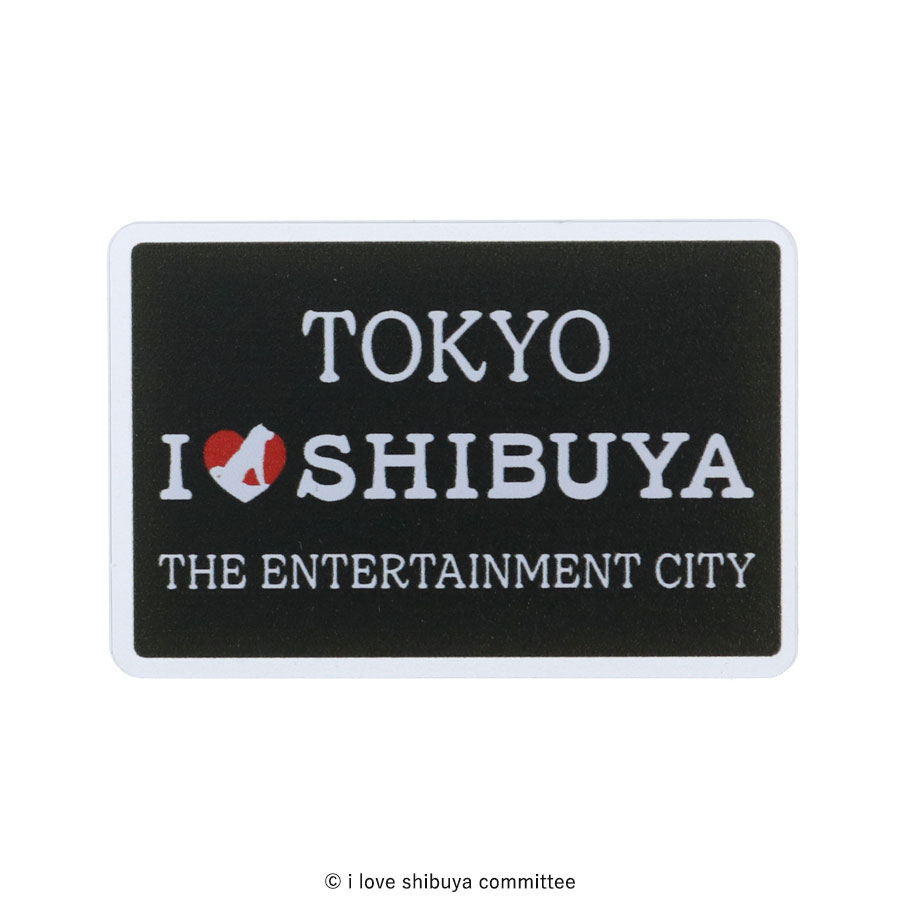 I LOVE SHIBUYA アクリルマグネット スクエア(ナンバープレート)