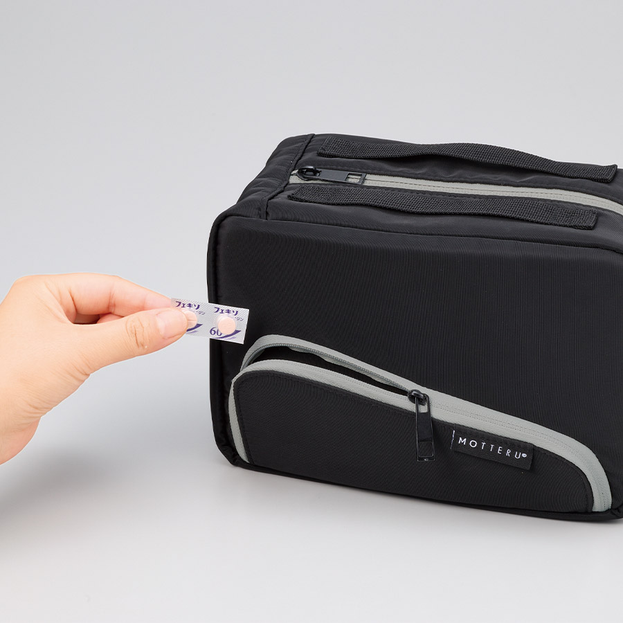 スマホが立てられるクーラーランチポーチ｜全2カラー