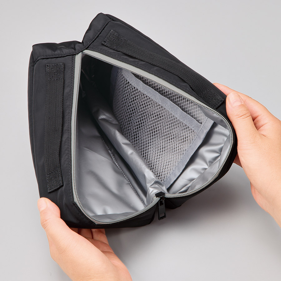 スマホが立てられるクーラーランチポーチ｜全2カラー