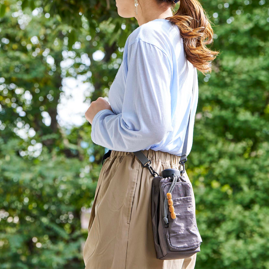 MOTTERUクーラーボトルホルダーサコッシュ｜全2カラー