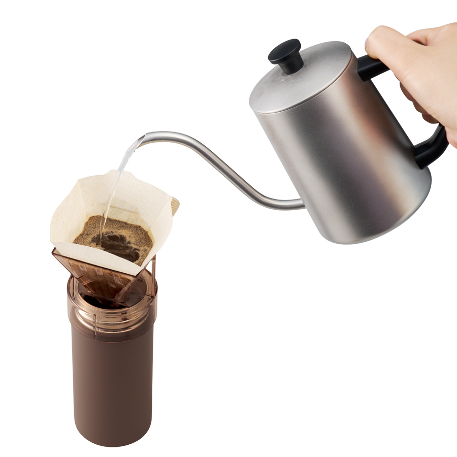 MOTTERU(モッテル)コーヒードリップできるサーモボトル 300ml