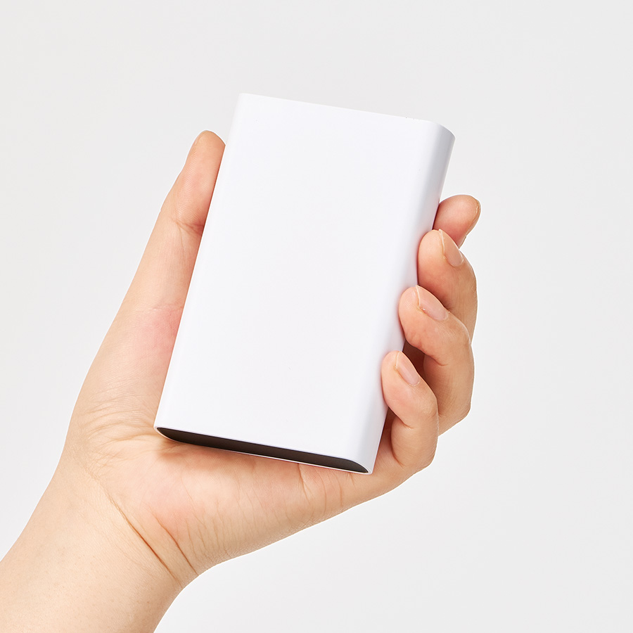 モバイルチャージャー10000mAh　デジタル表示付｜全2カラー ｜機内持ち込み可