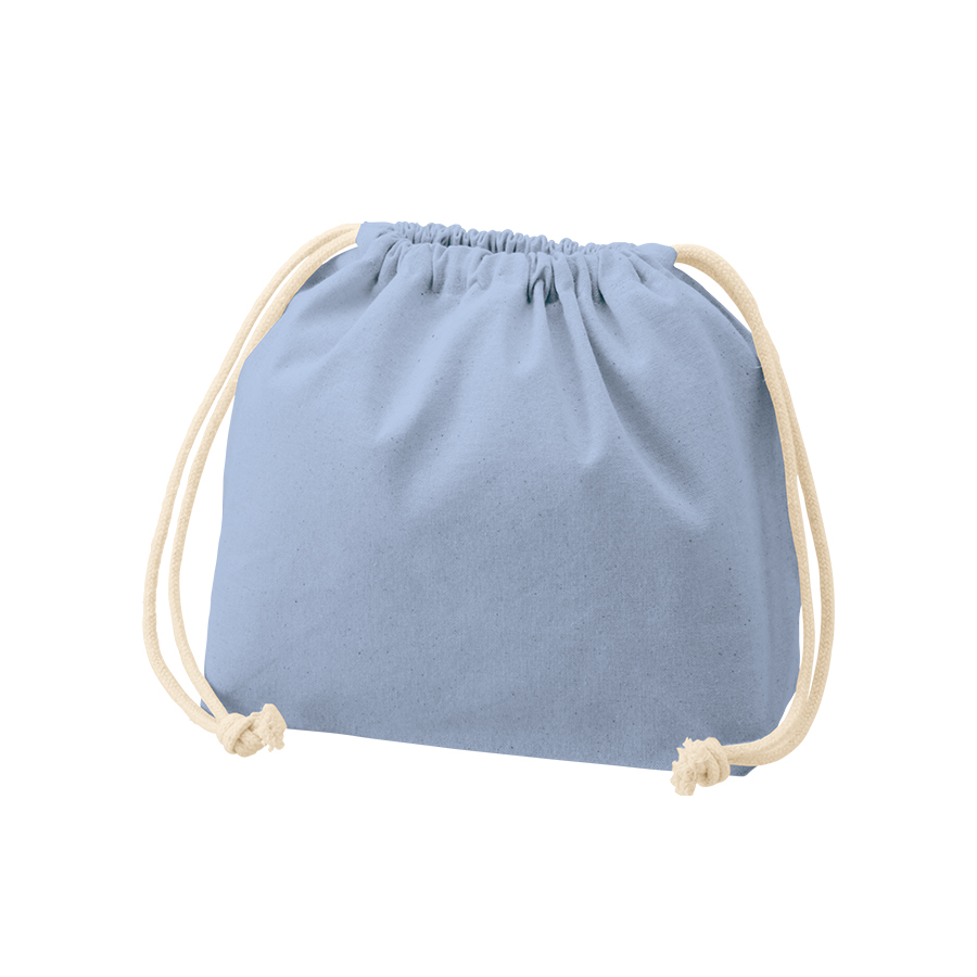 厚手コットンポーチ巾着（M）｜全6カラー
