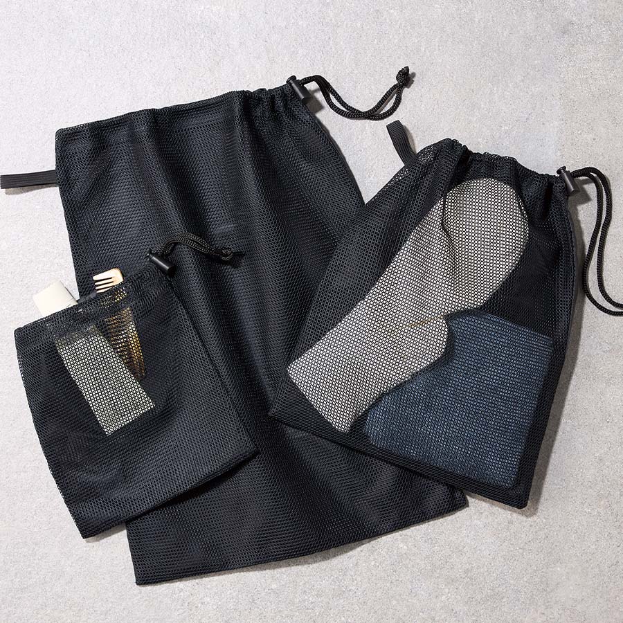 メッシュポリ巾着｜Sサイズ