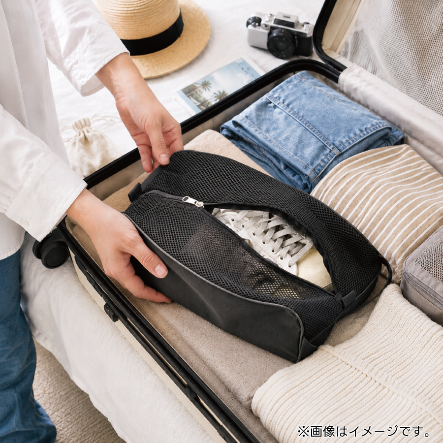 メッシュ シューズケース