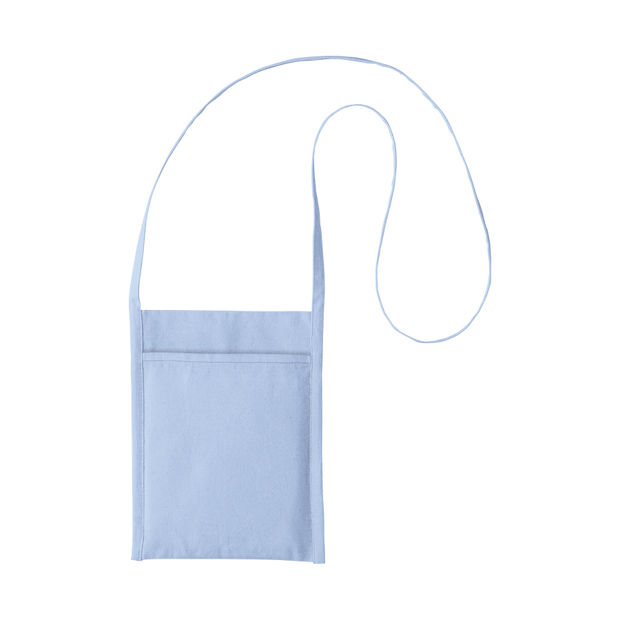 厚手コットン ミニサコッシュバッグ｜全7カラー