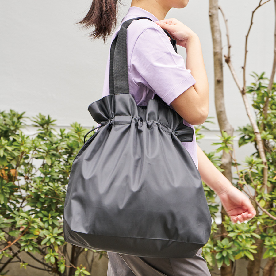 ポリ巾着トート（L）｜全5カラー