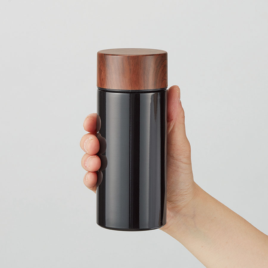 木目調サーモステンレスボトル 300ml｜全3カラー