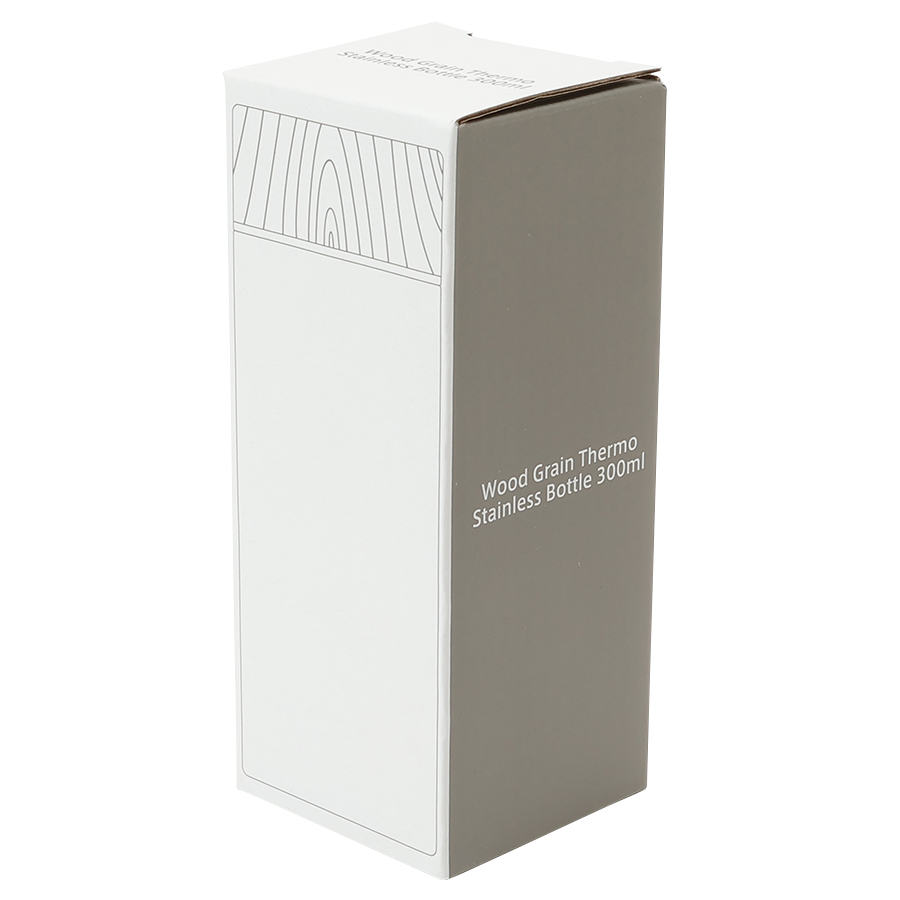 木目調サーモステンレスボトル 300ml｜全3カラー