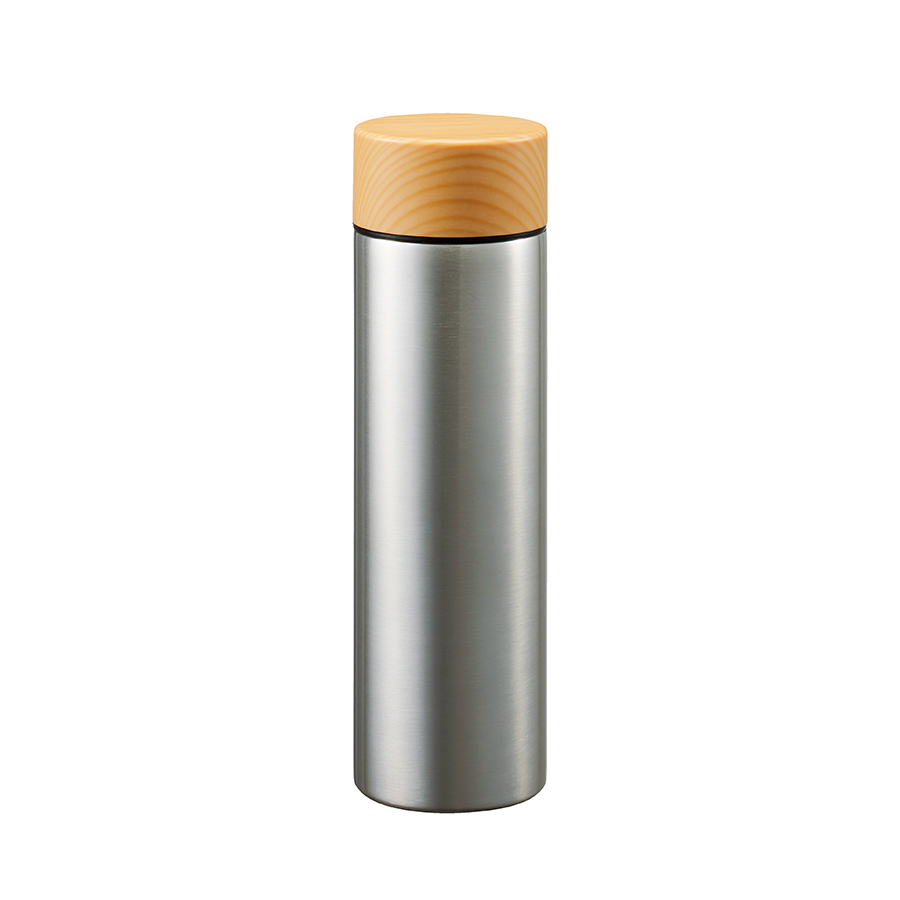 木目調サーモステンレスボトル 450ml｜全3カラー