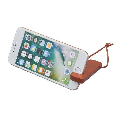 木製 スマホスタンド｜ダークウッド