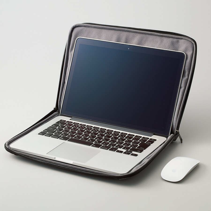ハンドルがしまえる 横型ＰＣバッグ｜全2カラー