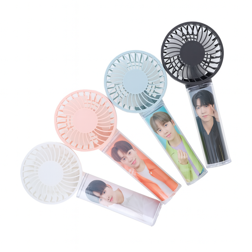 自分好みにカスタムできる ハンディファン｜全4カラー