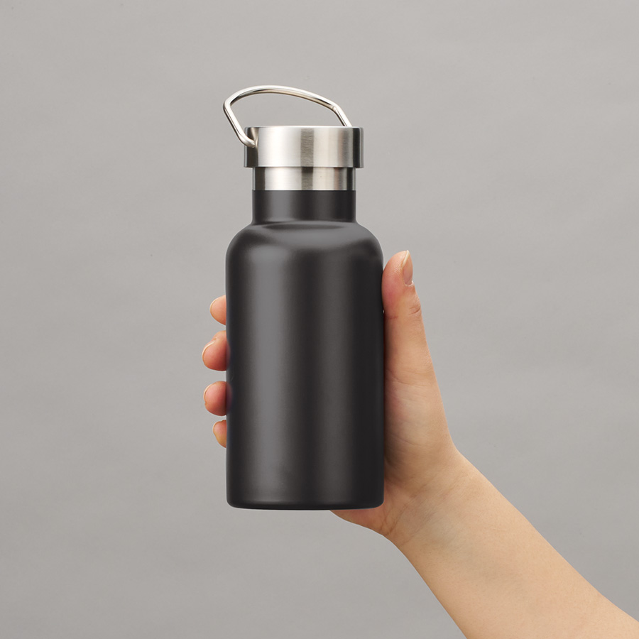 メタルハンドルサーモボトル420ml｜全5カラー