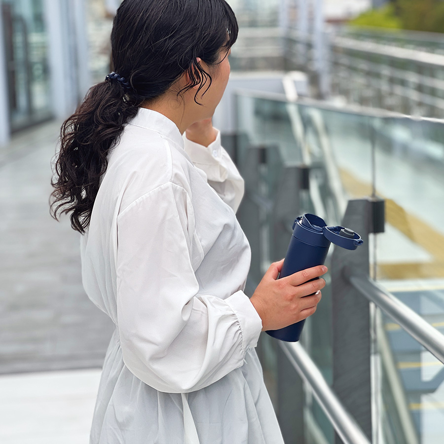 軽量ワンタッチサーモボトル500ml｜全3カラー