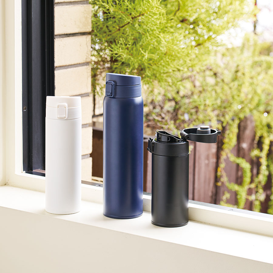 軽量ワンタッチサーモボトル750ml｜全3カラー