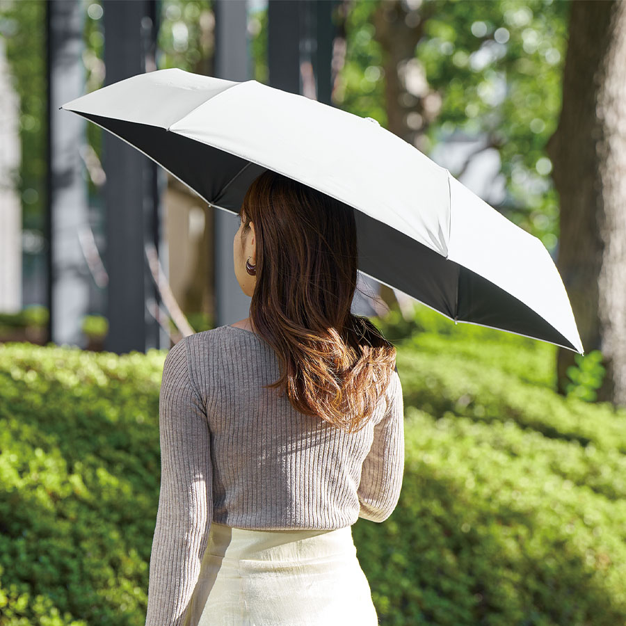 自動開閉 遮光 折りたたみ傘(スムーズ収納タイプ)｜全5カラー
