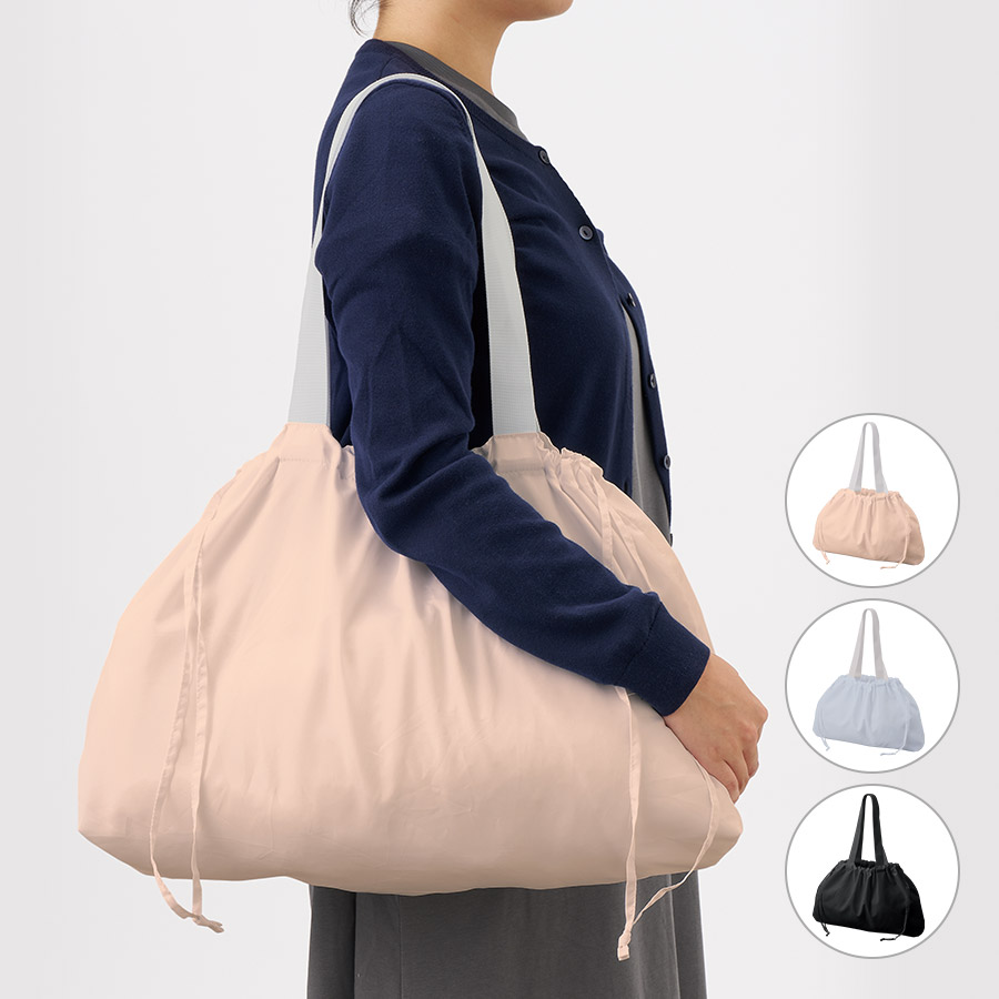 レインカバーにもなる撥水バッグ｜全3カラー